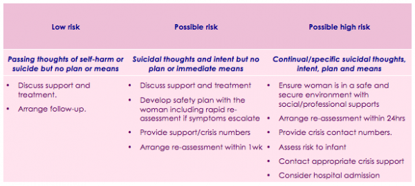 assessing suicide risk - COPE