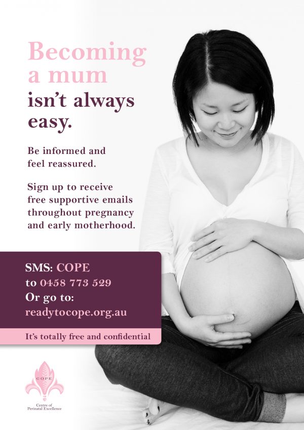 Antenatal mental health fact sheets for women and their families - COPE